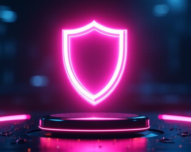 Symboliczne przedstawienie tarczy danych i nowoczesnej technologii